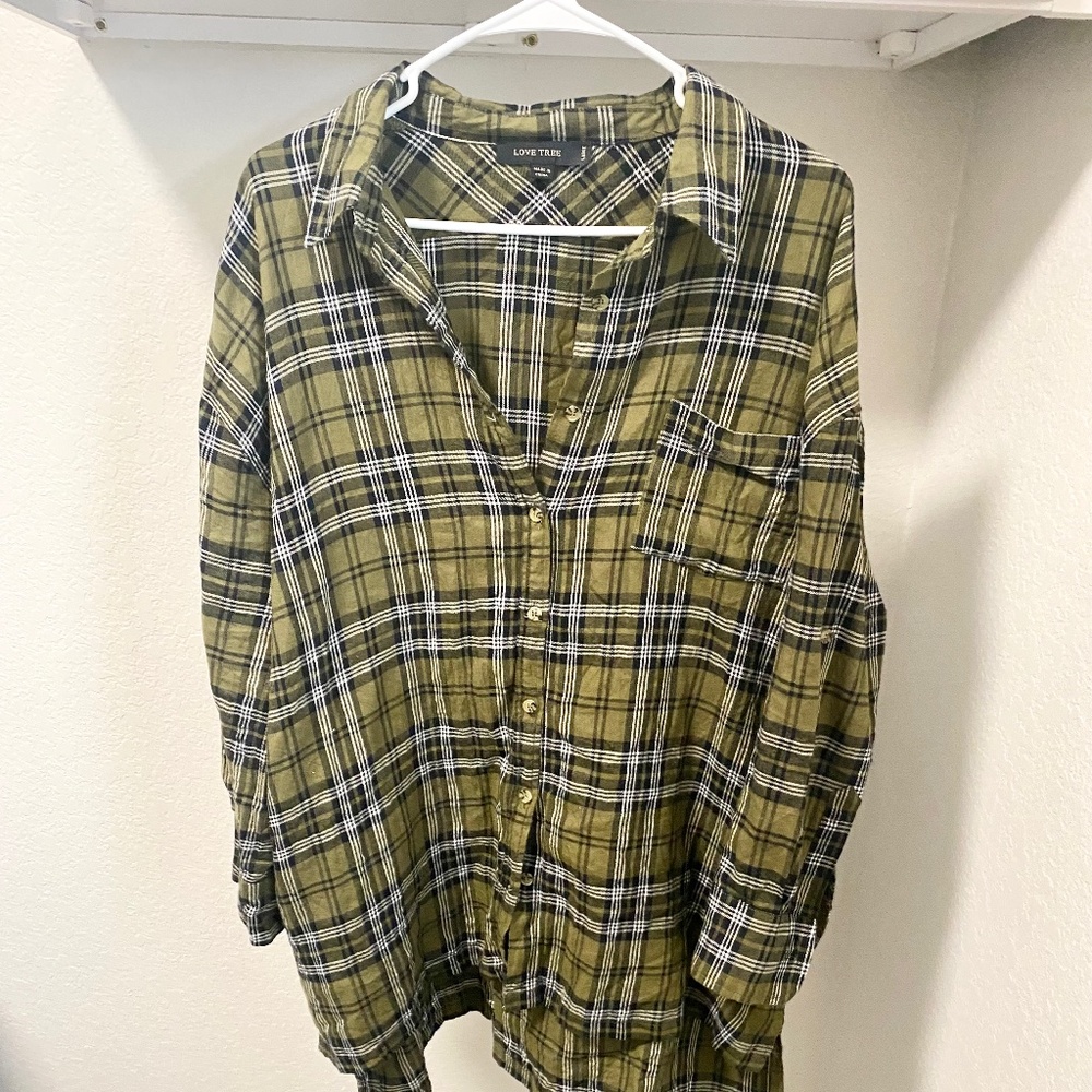 Plaid Top